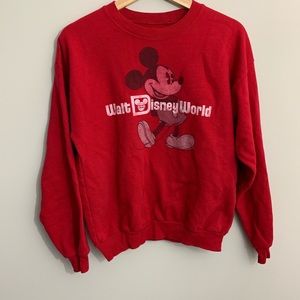 Mickey Walt Disney world sweatshirt